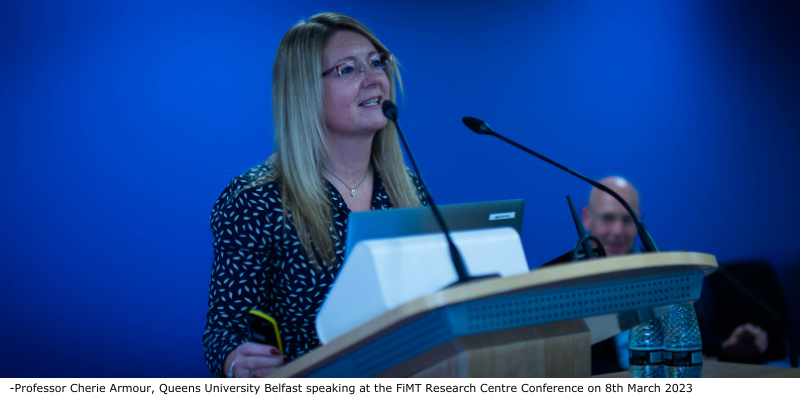 Professor Cherie Amour at the FiMT Research Centre Conference