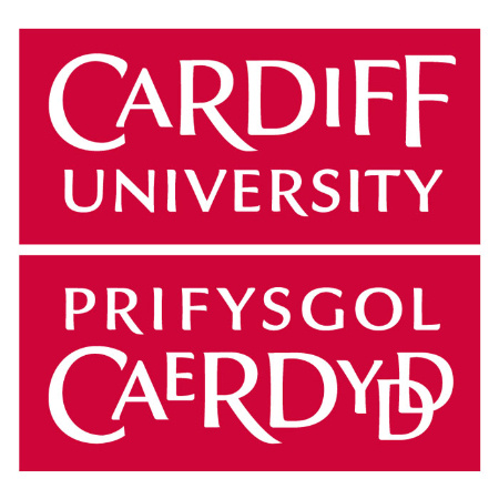 The logo for Cardiff University.